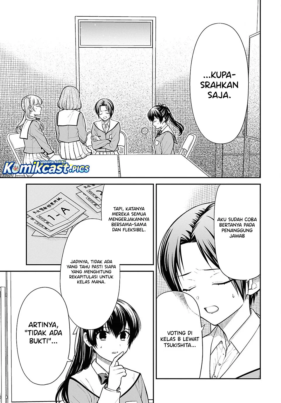 1-nen A-gumi no Monster Chapter 86 Gambar 3