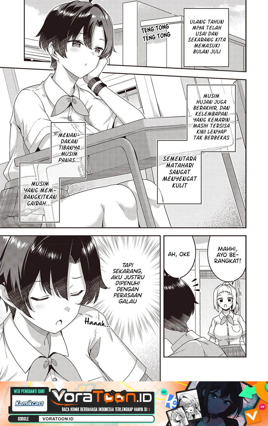 Manga 10-Nen Buri ni Saikai shita Kusogaki wa Seijun Bishoujo JK ni Seichou shiteita Chapter 25.1 gambar 2