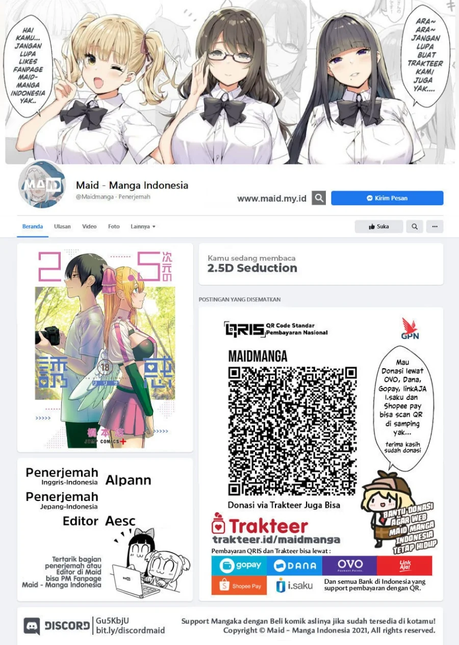 Manga 2.5 Dimensional Seduction Chapter 92 gambar 2