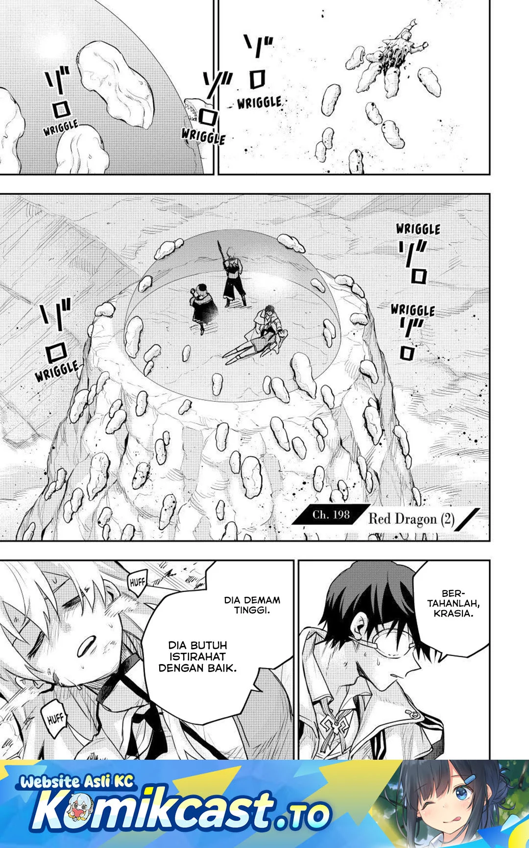 Manga A Court Magician, Who Was Focused On Supportive Magic Because His Allies Were Too Weak, Aims To Become The Strongest After Being Banished Chapter 198 gambar 2
