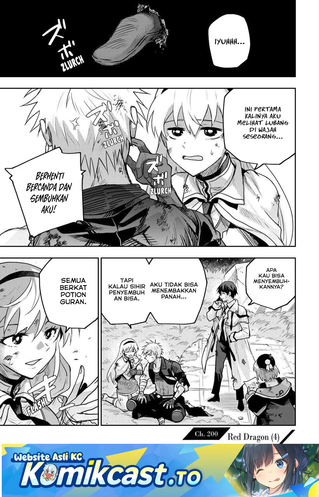 Manga A Court Magician, Who Was Focused On Supportive Magic Because His Allies Were Too Weak, Aims To Become The Strongest After Being Banished Chapter 200 gambar 2