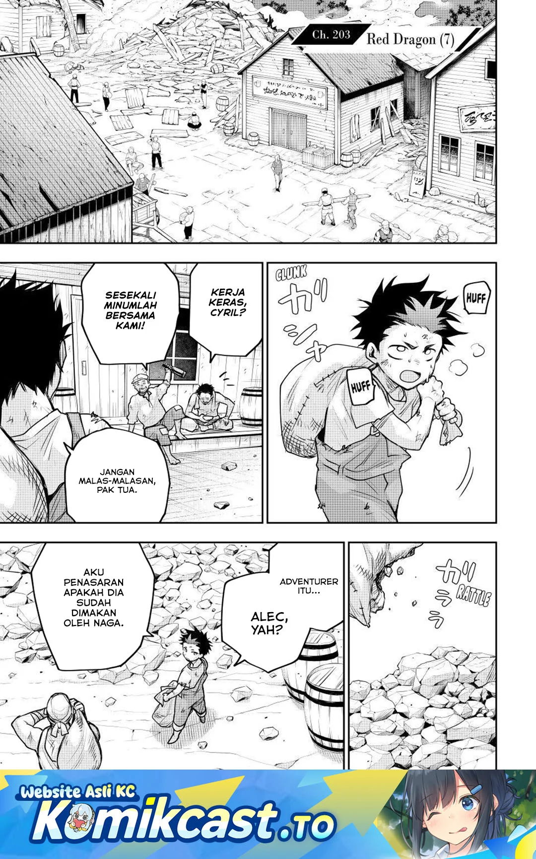 Manga A Court Magician, Who Was Focused On Supportive Magic Because His Allies Were Too Weak, Aims To Become The Strongest After Being Banished Chapter 203 gambar 2