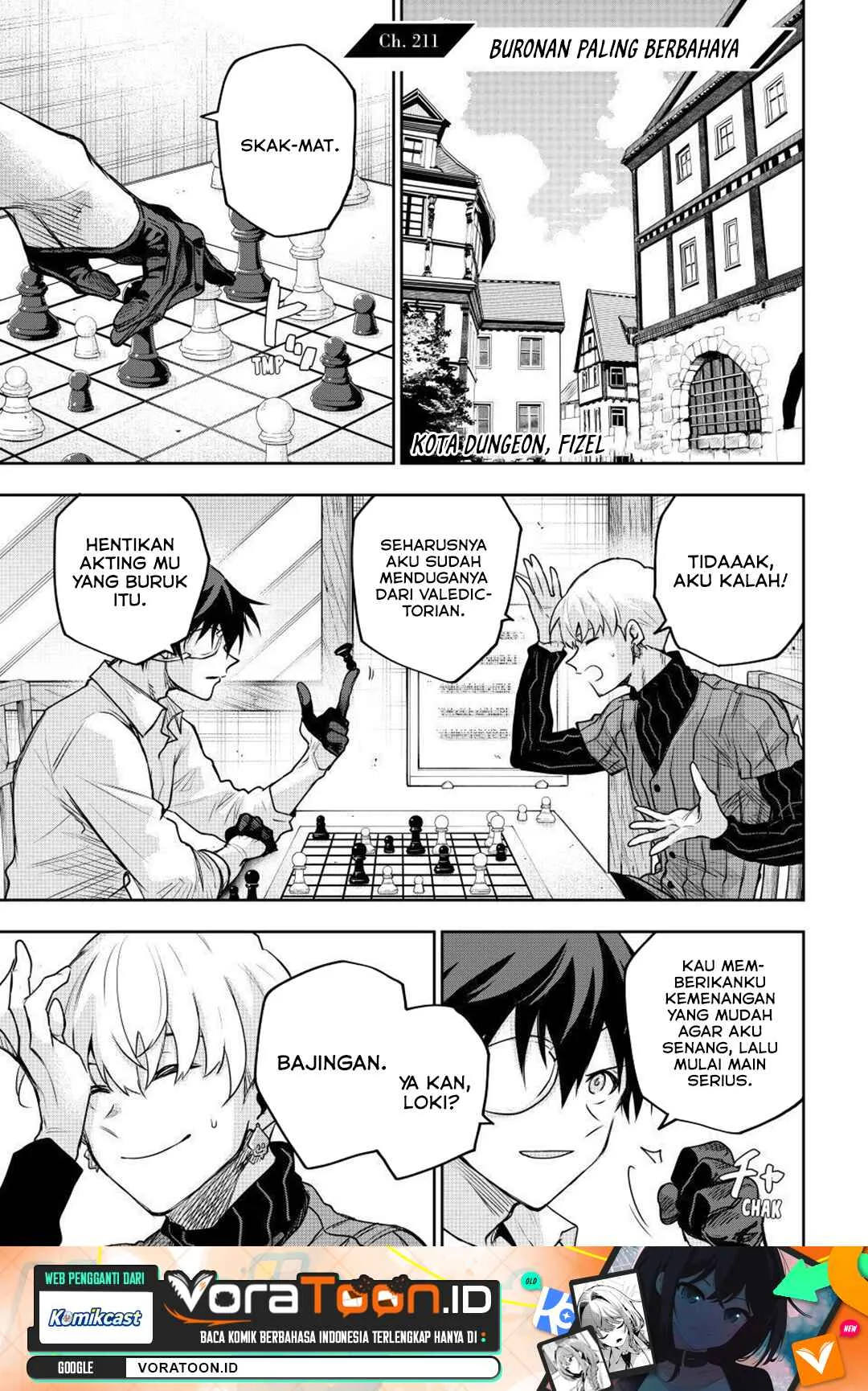 Manga A Court Magician, Who Was Focused On Supportive Magic Because His Allies Were Too Weak, Aims To Become The Strongest After Being Banished Chapter 211 gambar 2