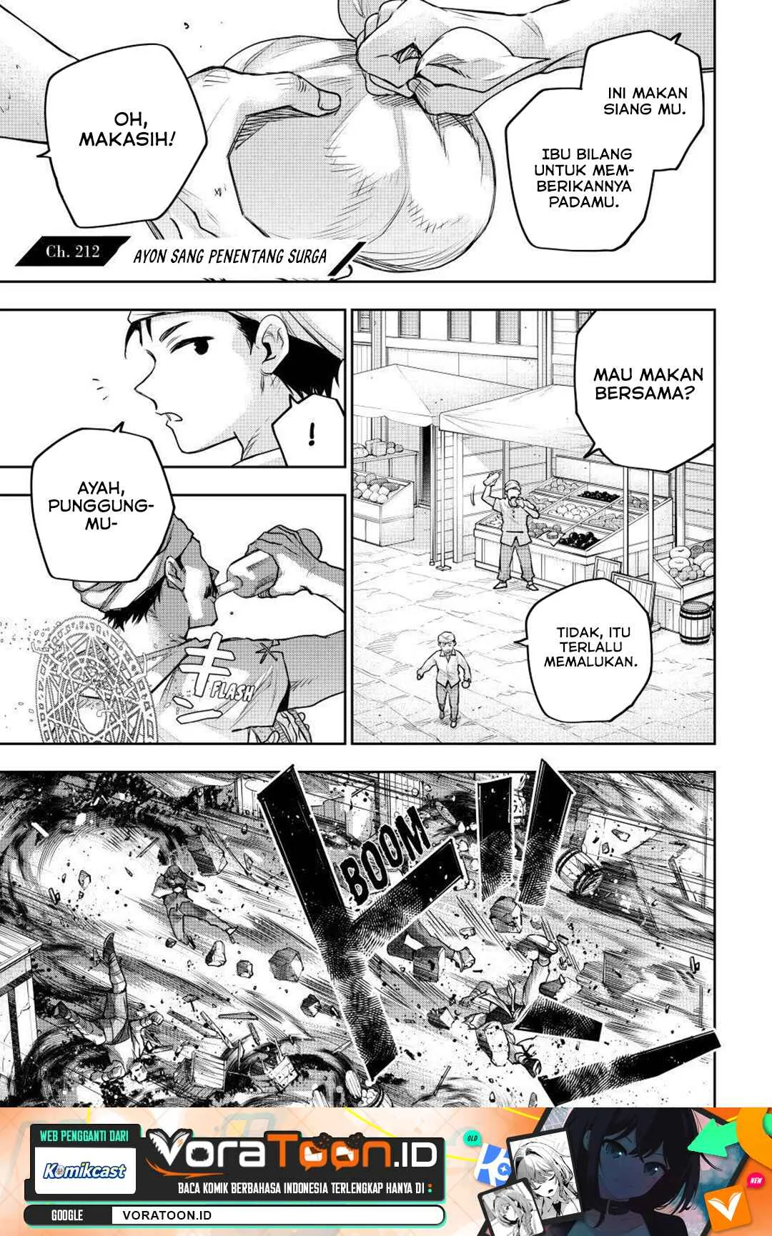 Manga A Court Magician, Who Was Focused On Supportive Magic Because His Allies Were Too Weak, Aims To Become The Strongest After Being Banished Chapter 212 gambar 2