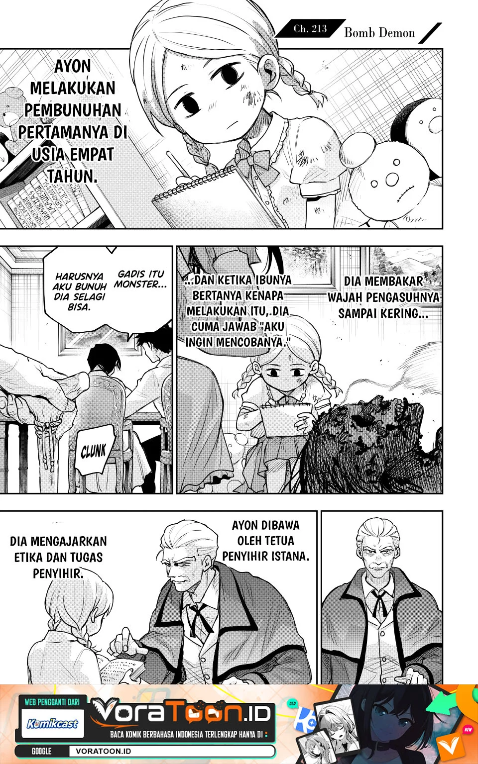 Manga A Court Magician, Who Was Focused On Supportive Magic Because His Allies Were Too Weak, Aims To Become The Strongest After Being Banished Chapter 213 gambar 2