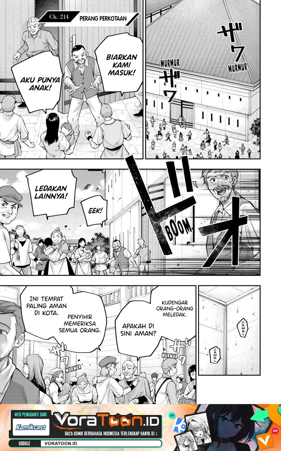 Manga A Court Magician, Who Was Focused On Supportive Magic Because His Allies Were Too Weak, Aims To Become The Strongest After Being Banished Chapter 214 gambar 2