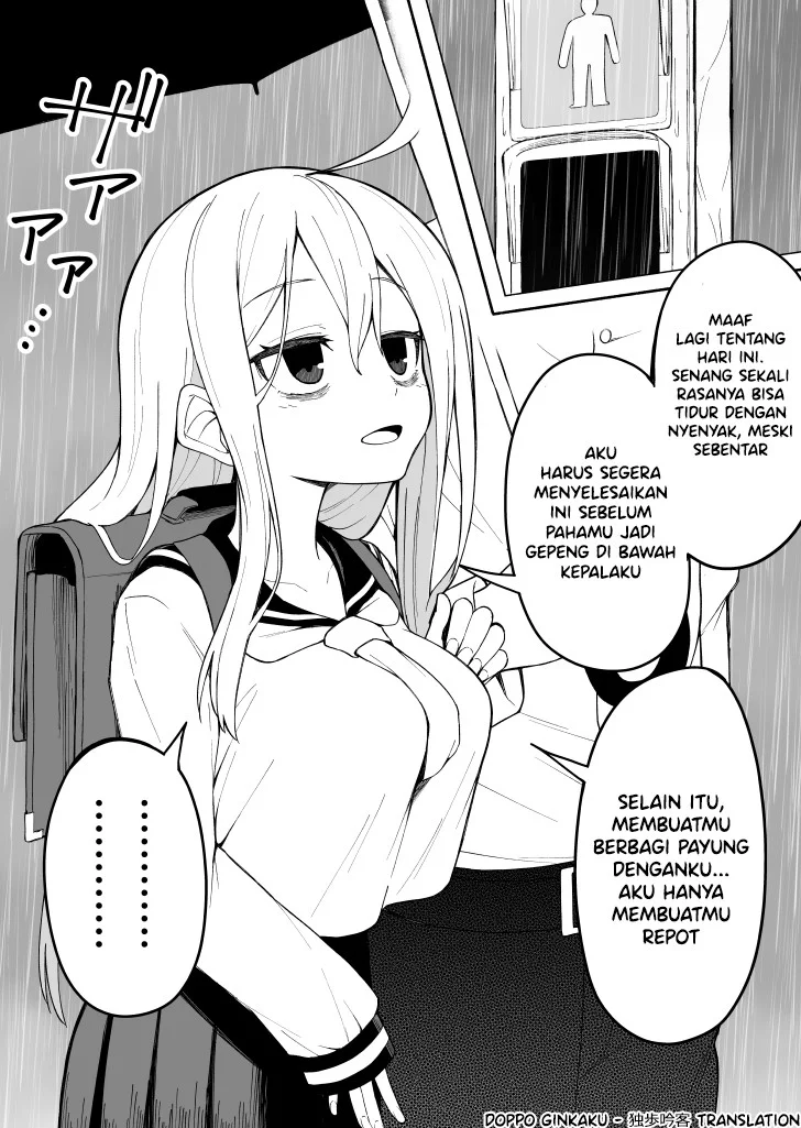 Manga A Girl Whose Dark Circles in Her Eyes Disappear as the Story Progresses Chapter 4 gambar 2