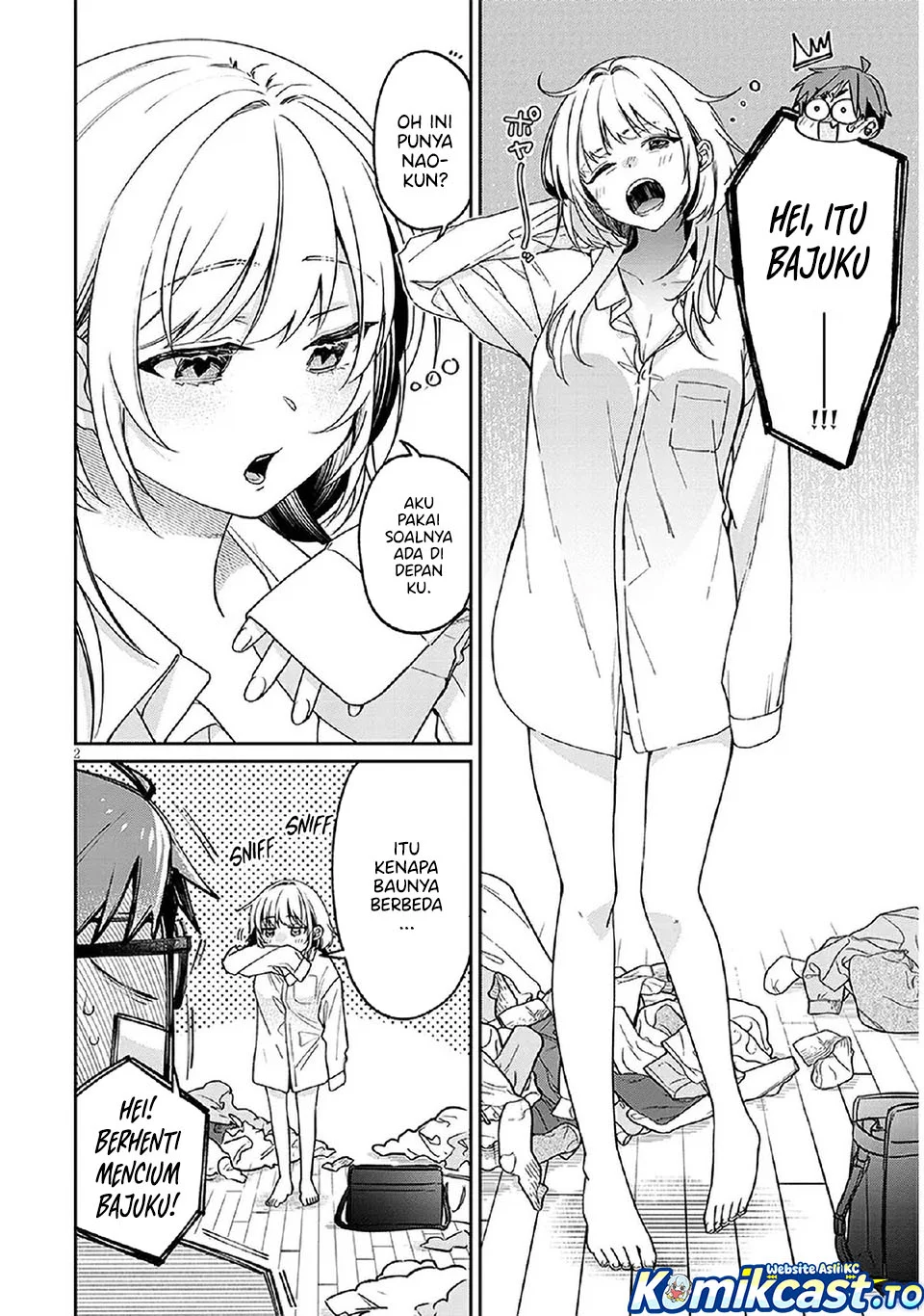Manga A Quirky Girl Is Inviting Me to Bed Chapter 5.5 gambar 2