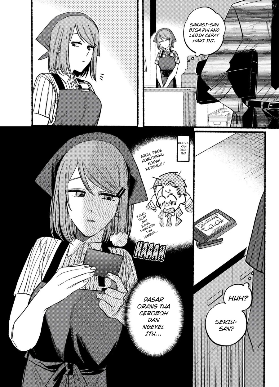 Manga A Story About Smoking at the Back of the Supermarket Chapter 19 gambar 2