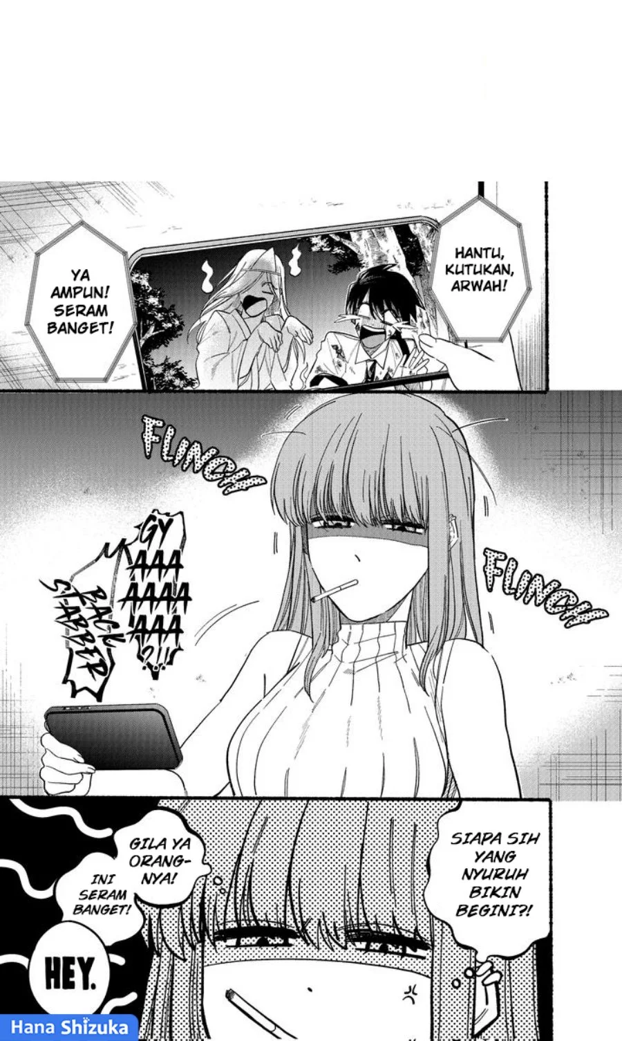 Manga A Story About Smoking at the Back of the Supermarket Chapter 22.1 gambar 2
