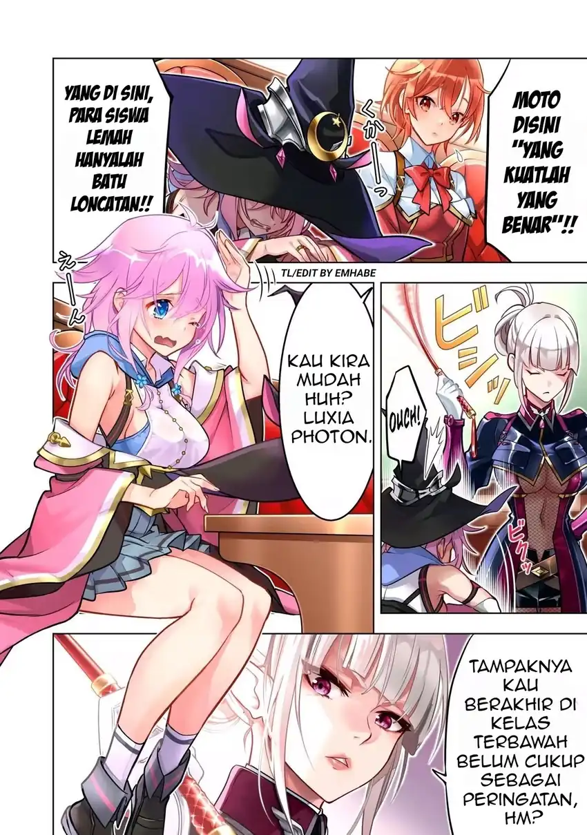 Academy Saikyou no Mob Healer: Shinigee Sekai no Mob ni Tensei Shita Ore wa, Hazure Job [Healer] to Gensaku Chishiki de Musou Suru Chapter 1.1 Gambar 3