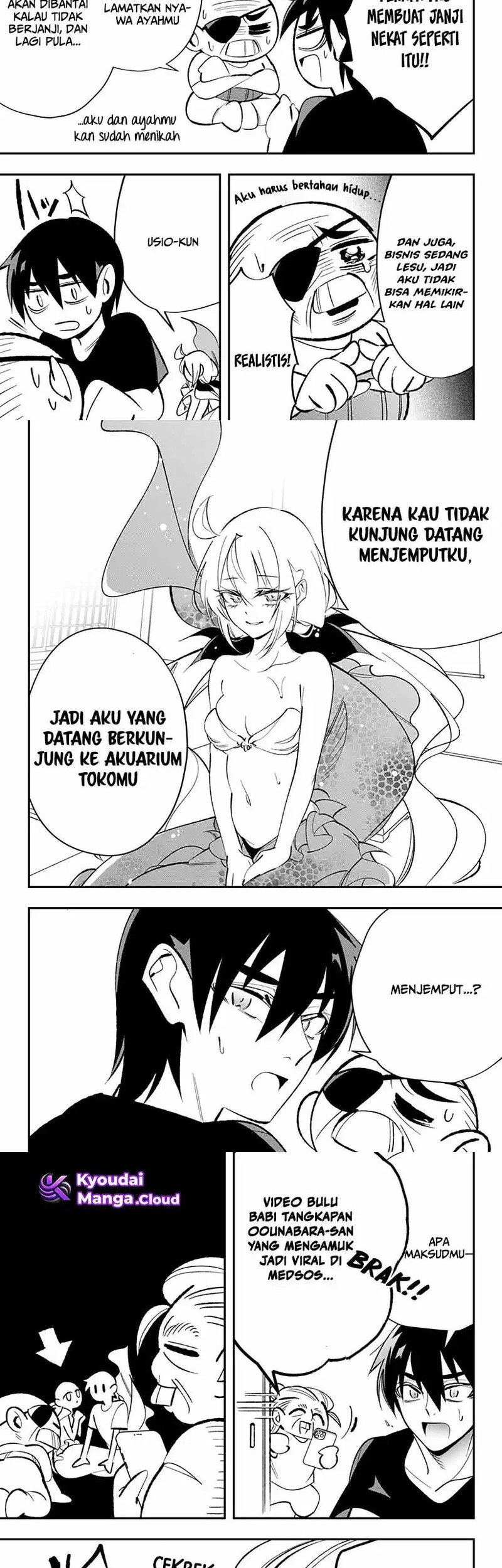 Manga Ai to Ningyo Hime Chapter 1.2 gambar 2