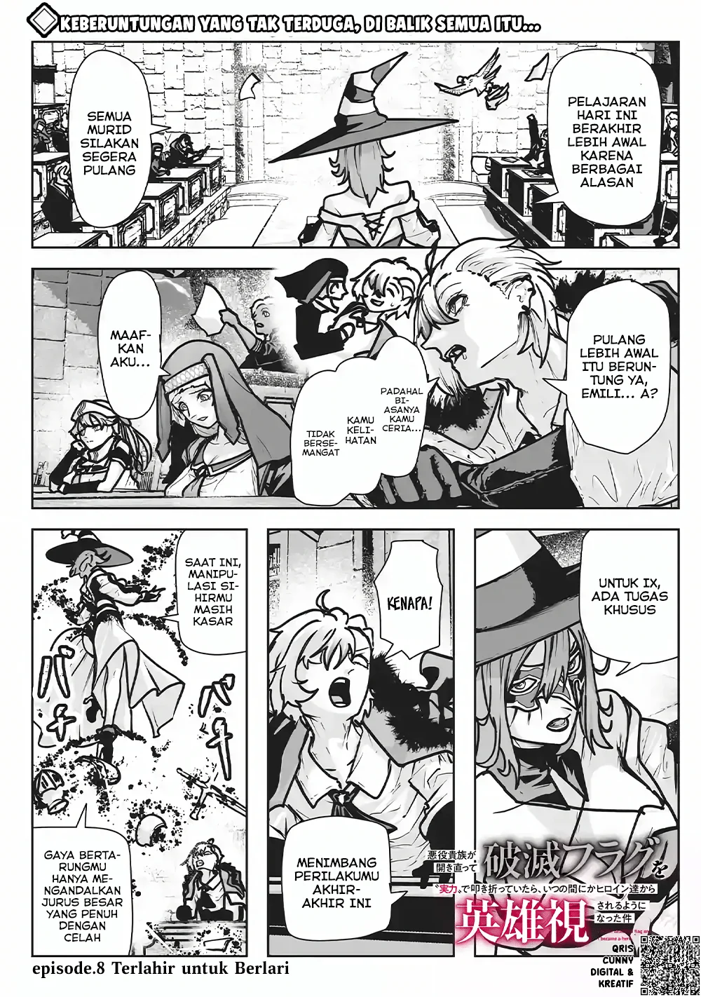 Akuyaku Kizoku ga Hirakinaotte Hametsu Flag wo "Jitsuryoku" de Tatakiotteitara, Itsunomanika Heroine-tachi kara Eiyuushi Sareru you ni Natta Ken Chapter 8.2 Gambar 4