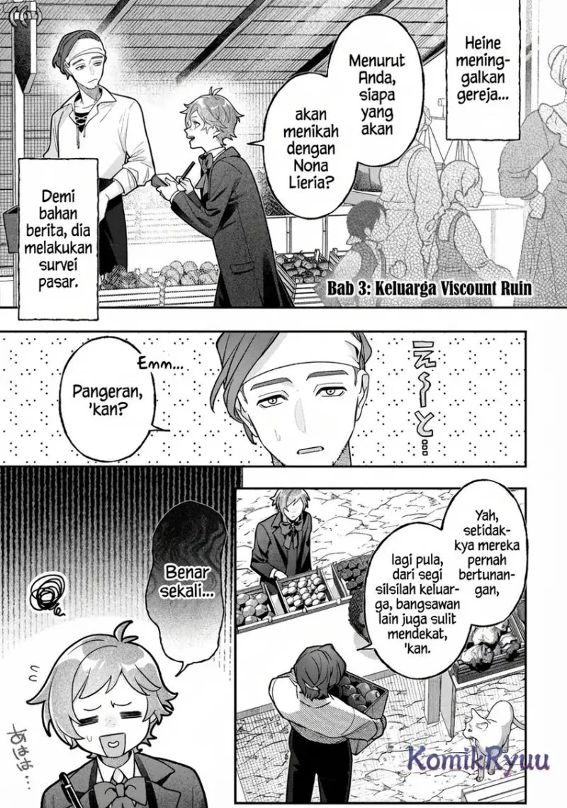 Akuyaku Reijou no Yuigon Jou Chapter 3 Gambar 3