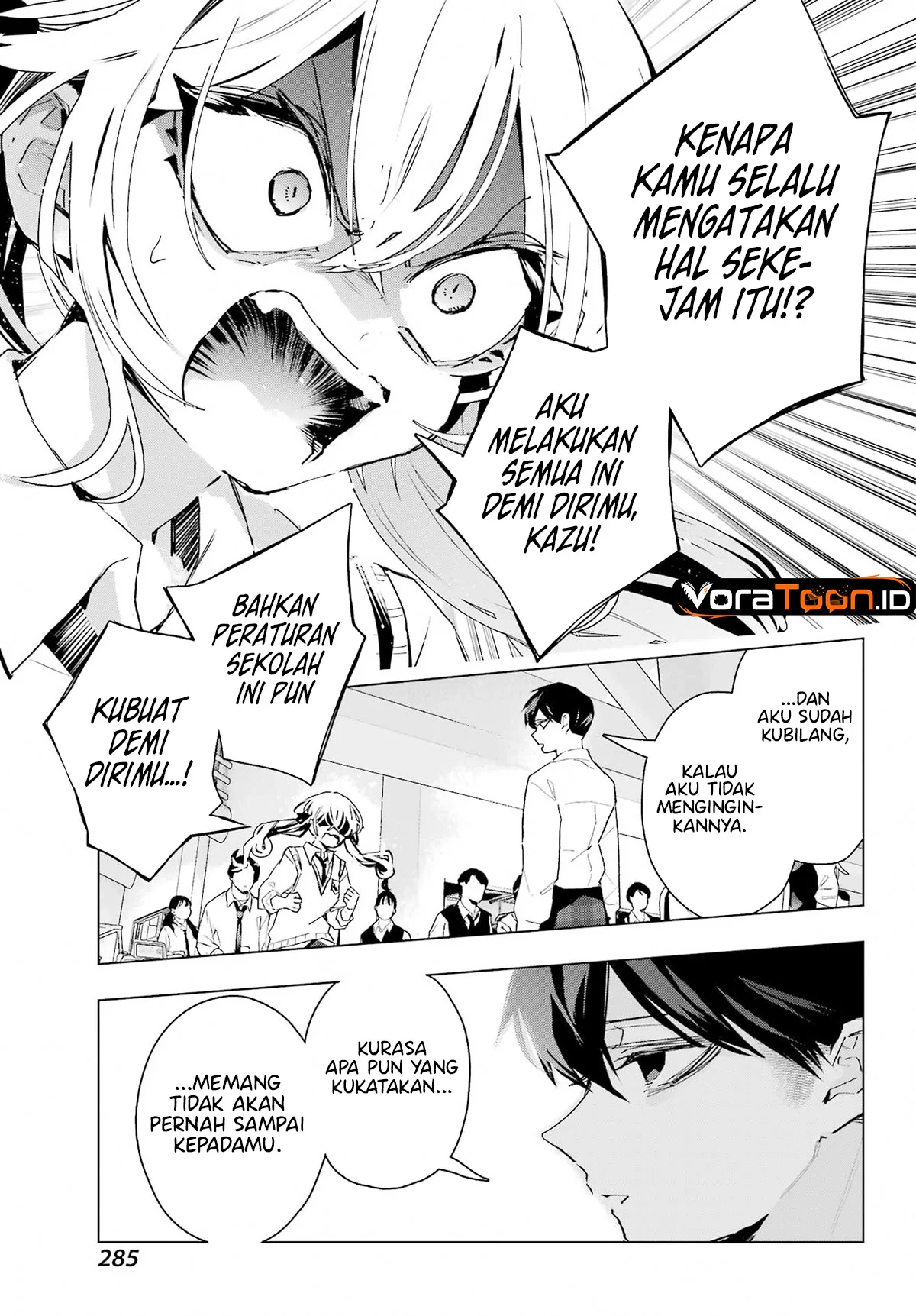 Anta to Osananajimitte dake demo Iyananoni! ~Zekkou kara Hajimaru S-kyuu Bishoujo to no Gakuen Nariagari Seikatsu~ Chapter 17 Gambar 4