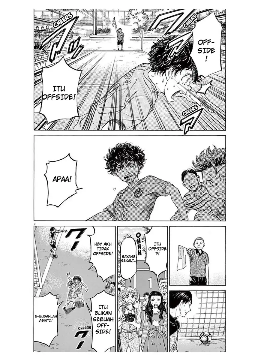 Manga Ao Ashi Chapter 102 gambar 2