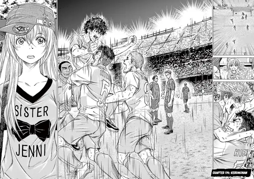 Manga Ao Ashi Chapter 114 gambar 2