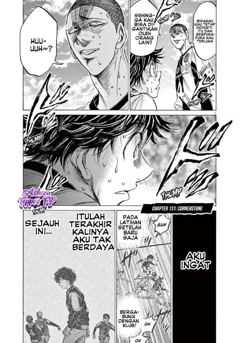 Manga Ao Ashi Chapter 131 gambar 2
