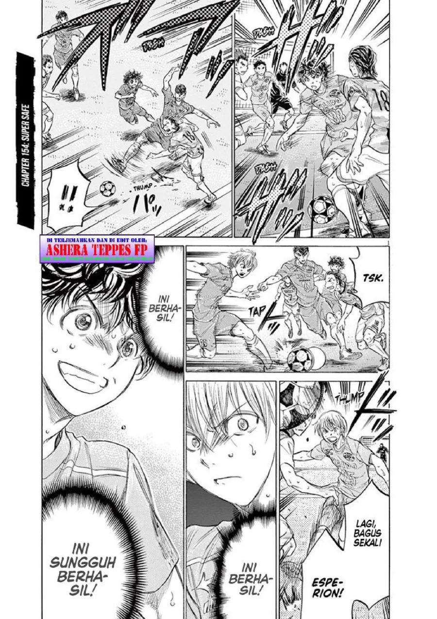 Manga Ao Ashi Chapter 154 gambar 2
