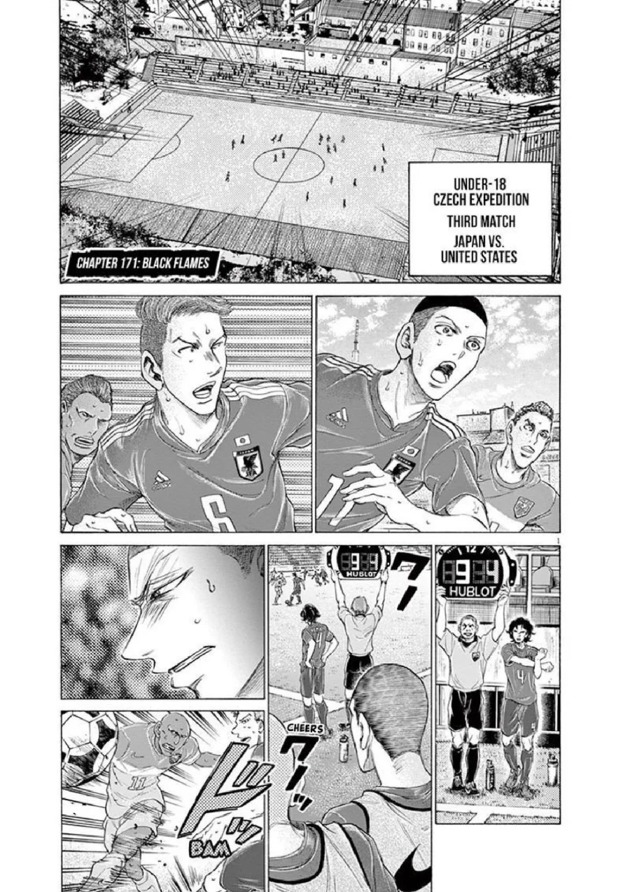 Manga Ao Ashi Chapter 171 gambar 2