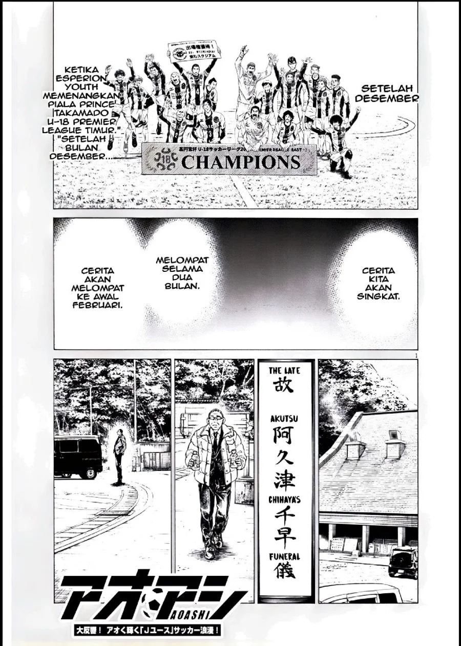 Manga Ao Ashi Chapter 281 gambar 2