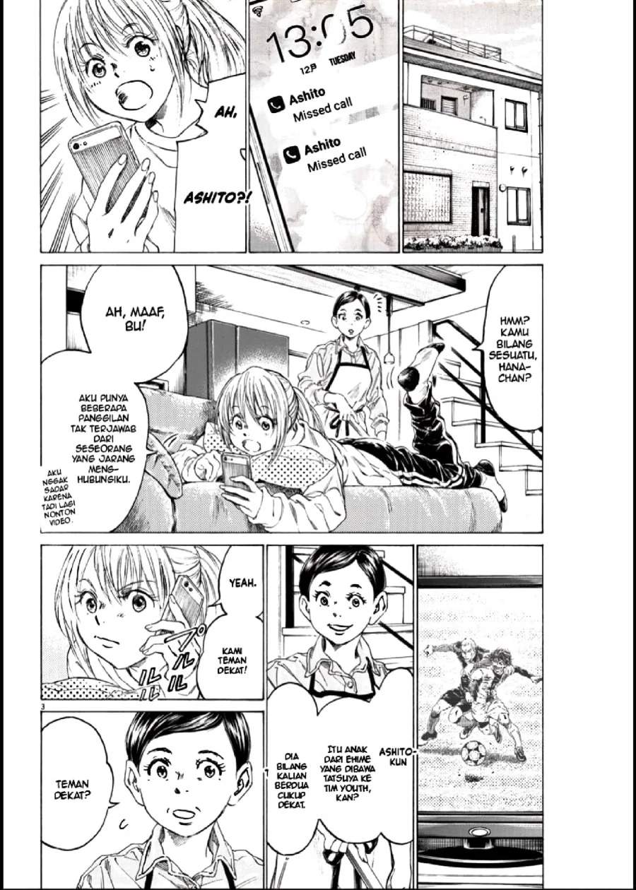 Manga Ao Ashi Chapter 282 gambar 2
