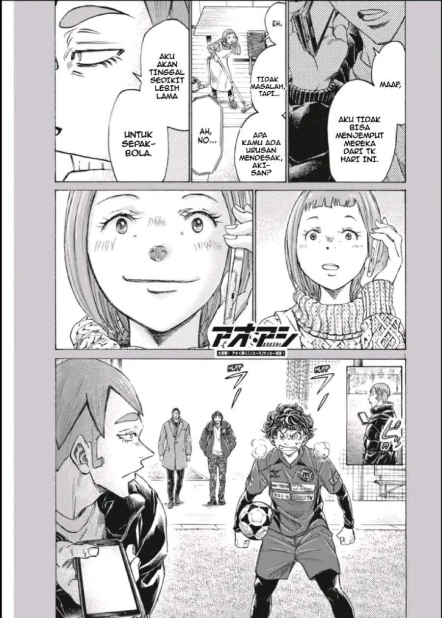 Manga Ao Ashi Chapter 290 gambar 2