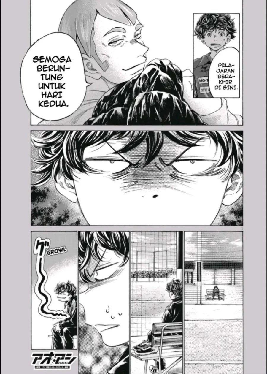 Manga Ao Ashi Chapter 291 gambar 2