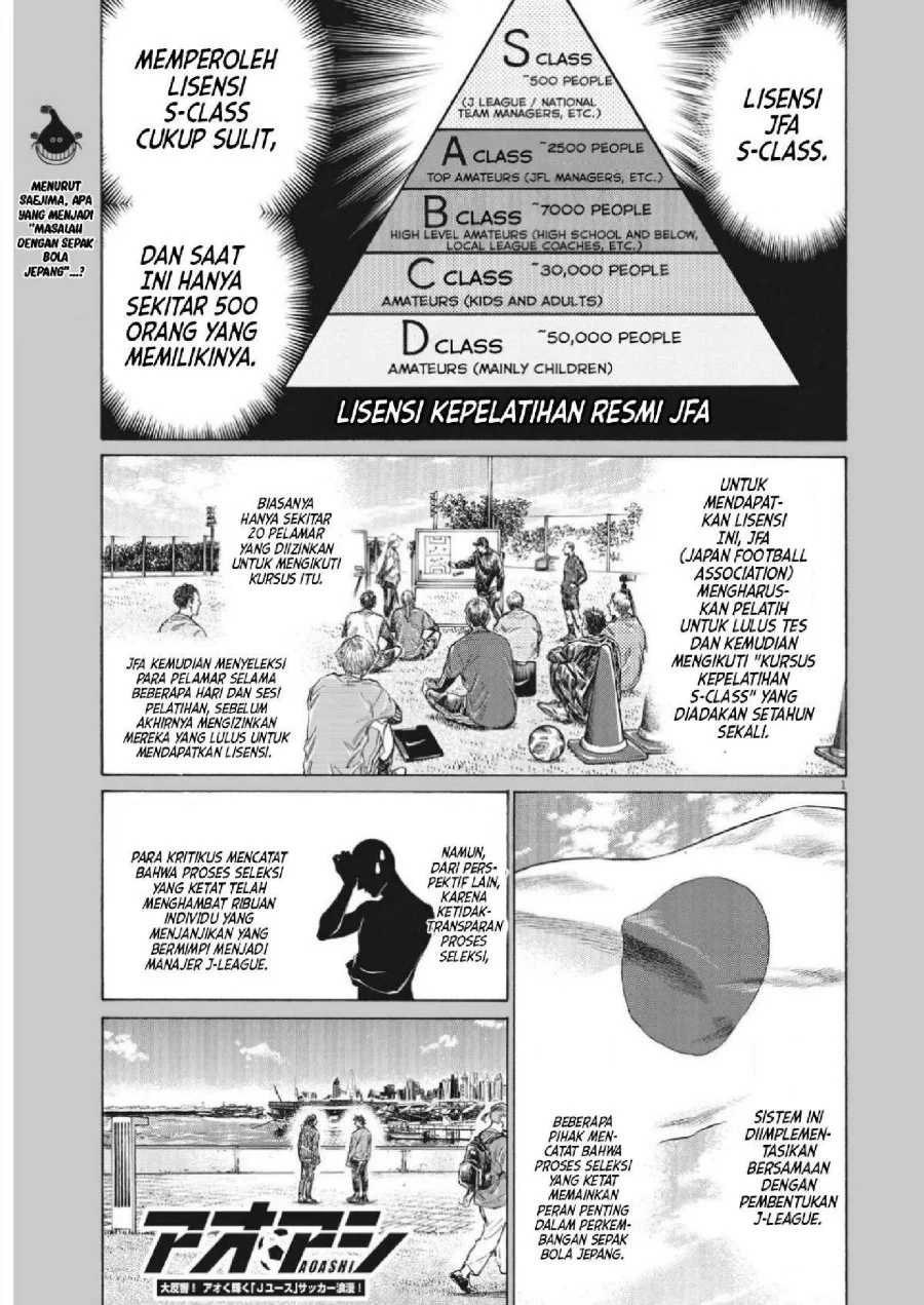 Manga Ao Ashi Chapter 343 gambar 2