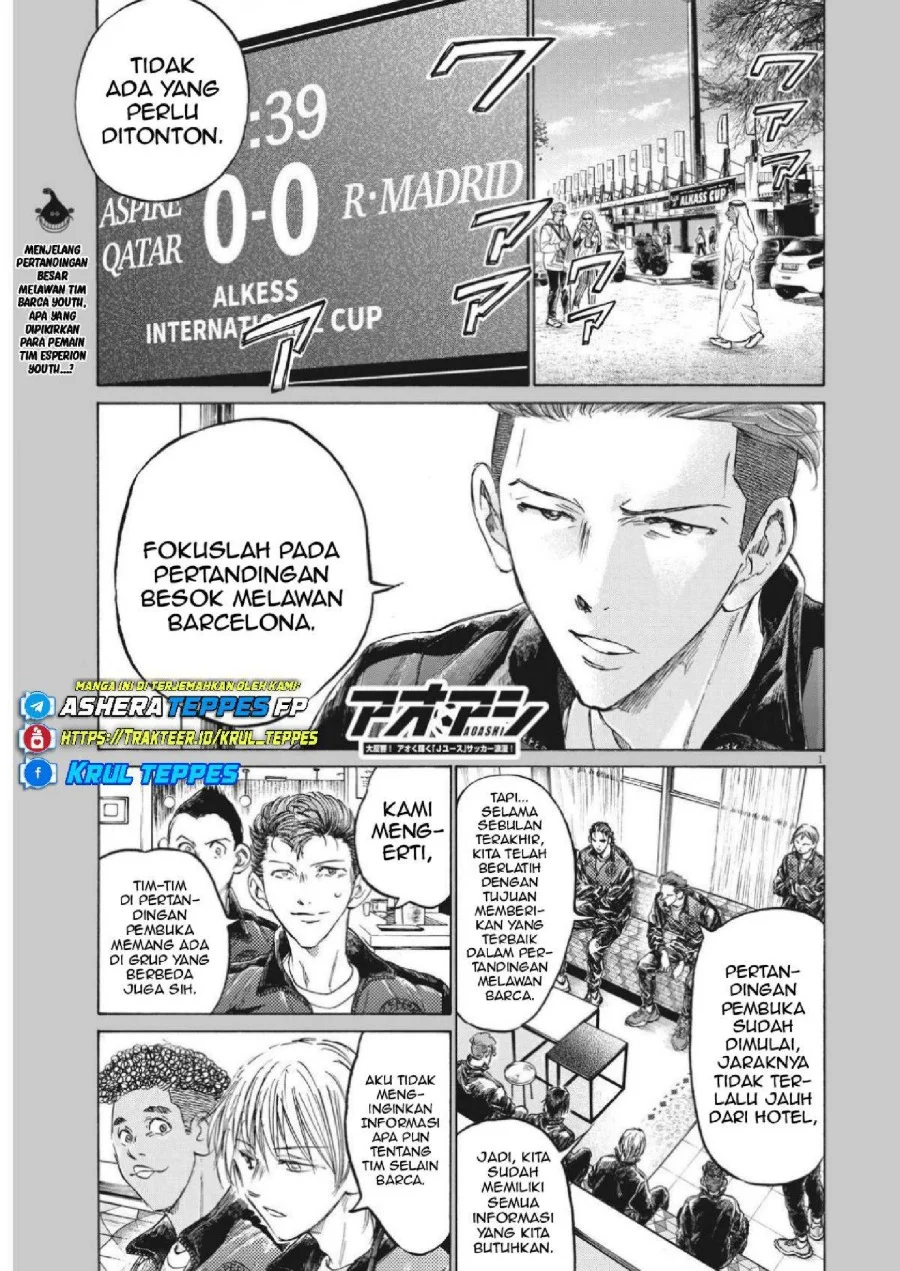Manga Ao Ashi Chapter 344 gambar 2
