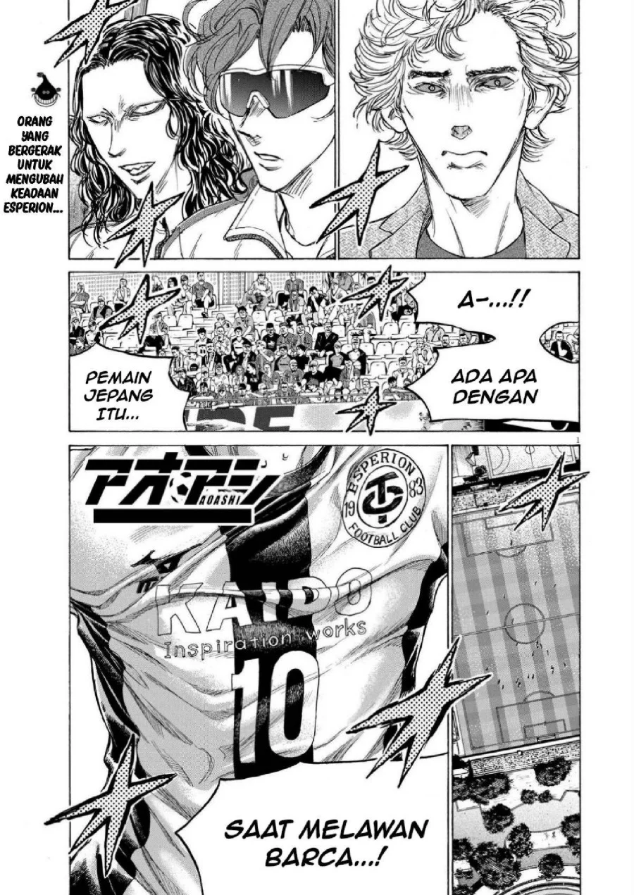 Manga Ao Ashi Chapter 357 gambar 2