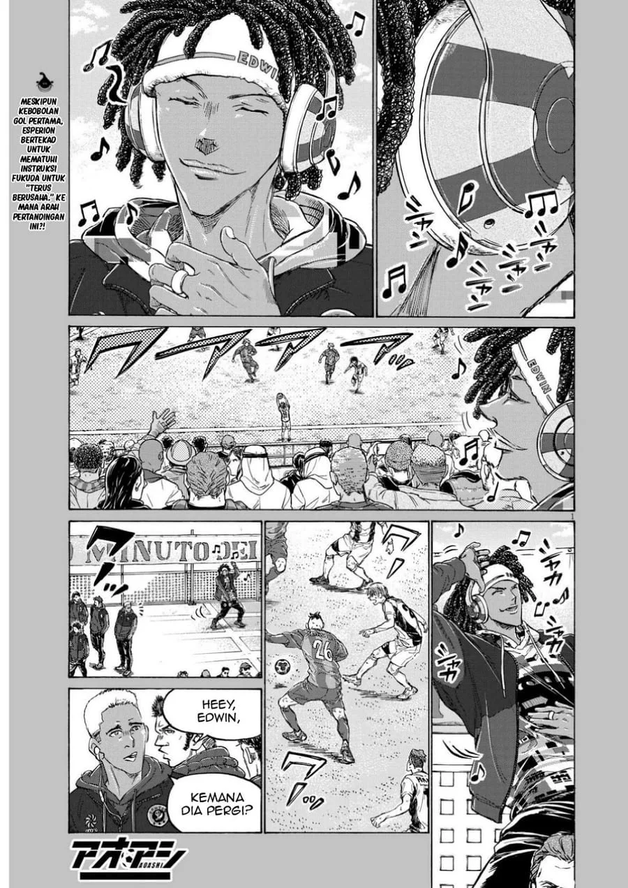Manga Ao Ashi Chapter 363 gambar 2
