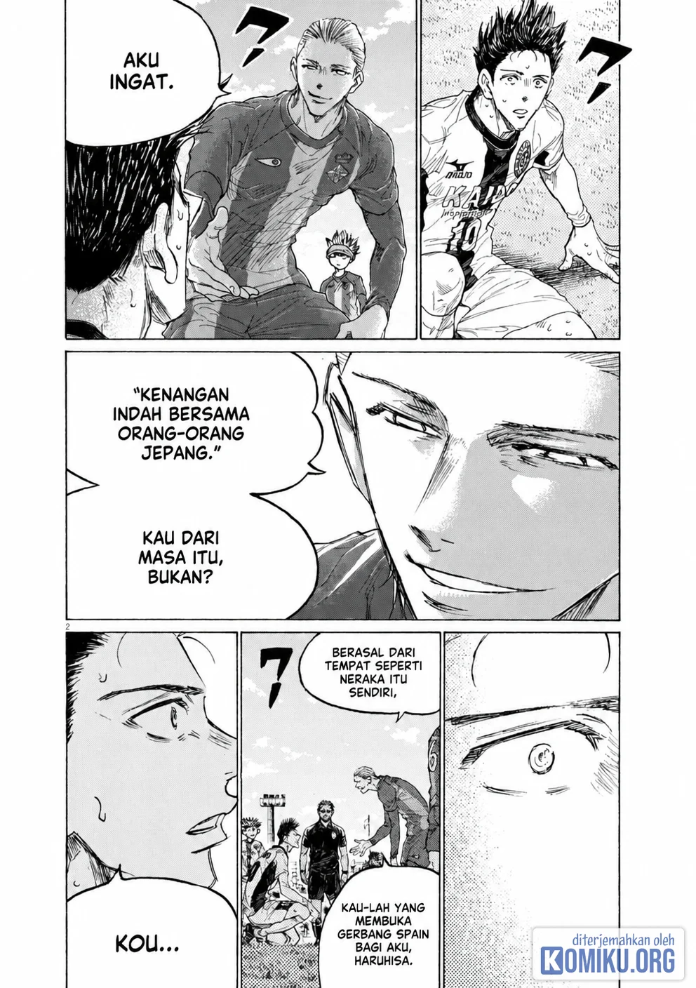 Manga Ao Ashi Chapter 380 gambar 2