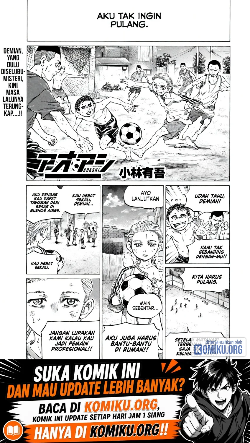 Manga Ao Ashi Chapter 388 gambar 2