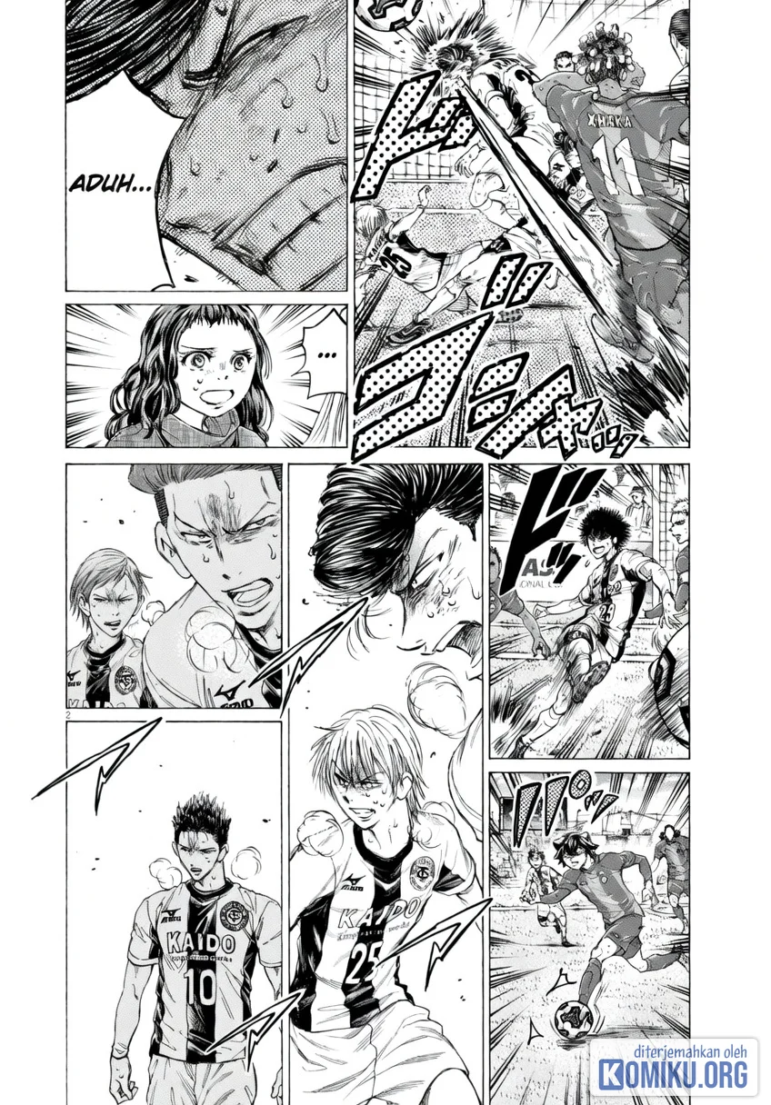 Manga Ao Ashi Chapter 390 gambar 2