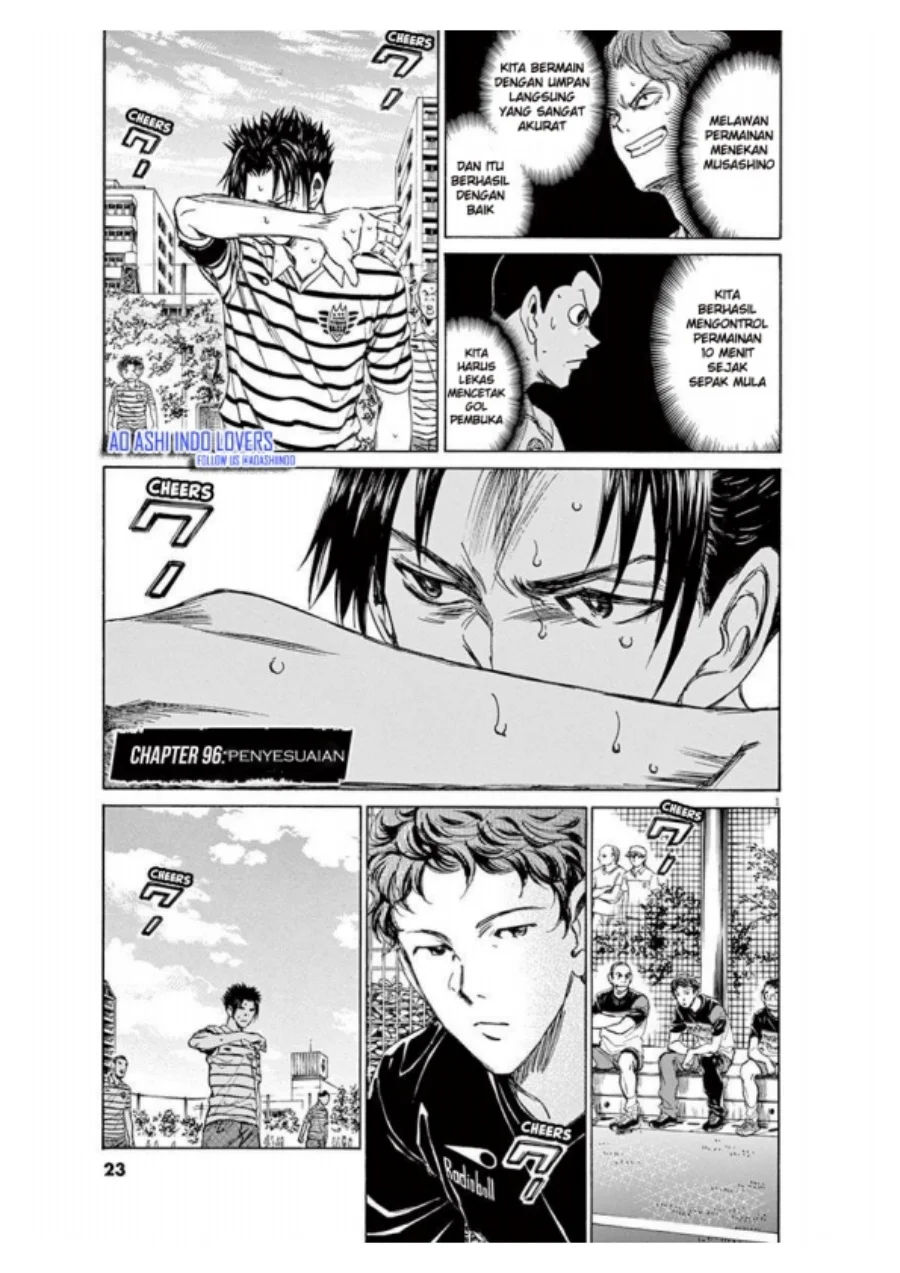 Manga Ao Ashi Chapter 96 gambar 2