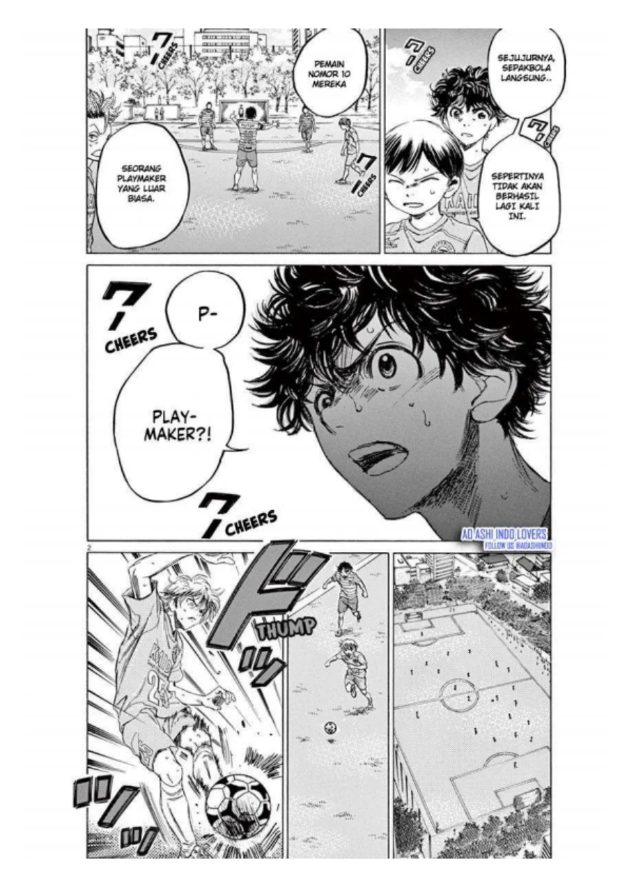 Manga Ao Ashi Chapter 97 gambar 2