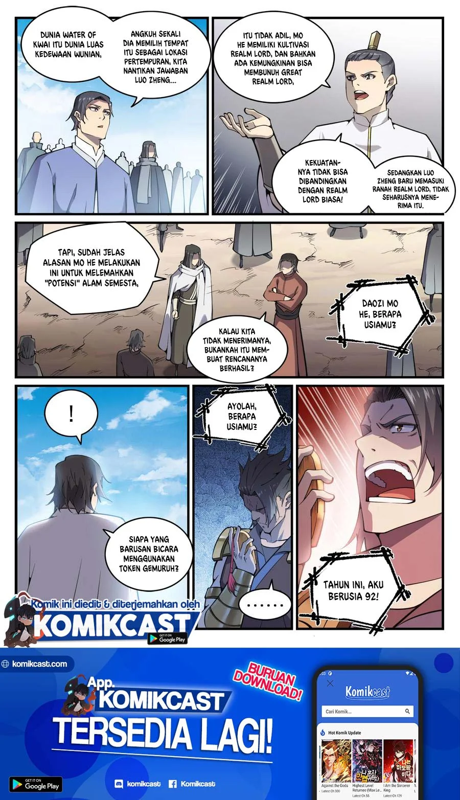 Manhua Apotheosis Chapter 784 gambar 2