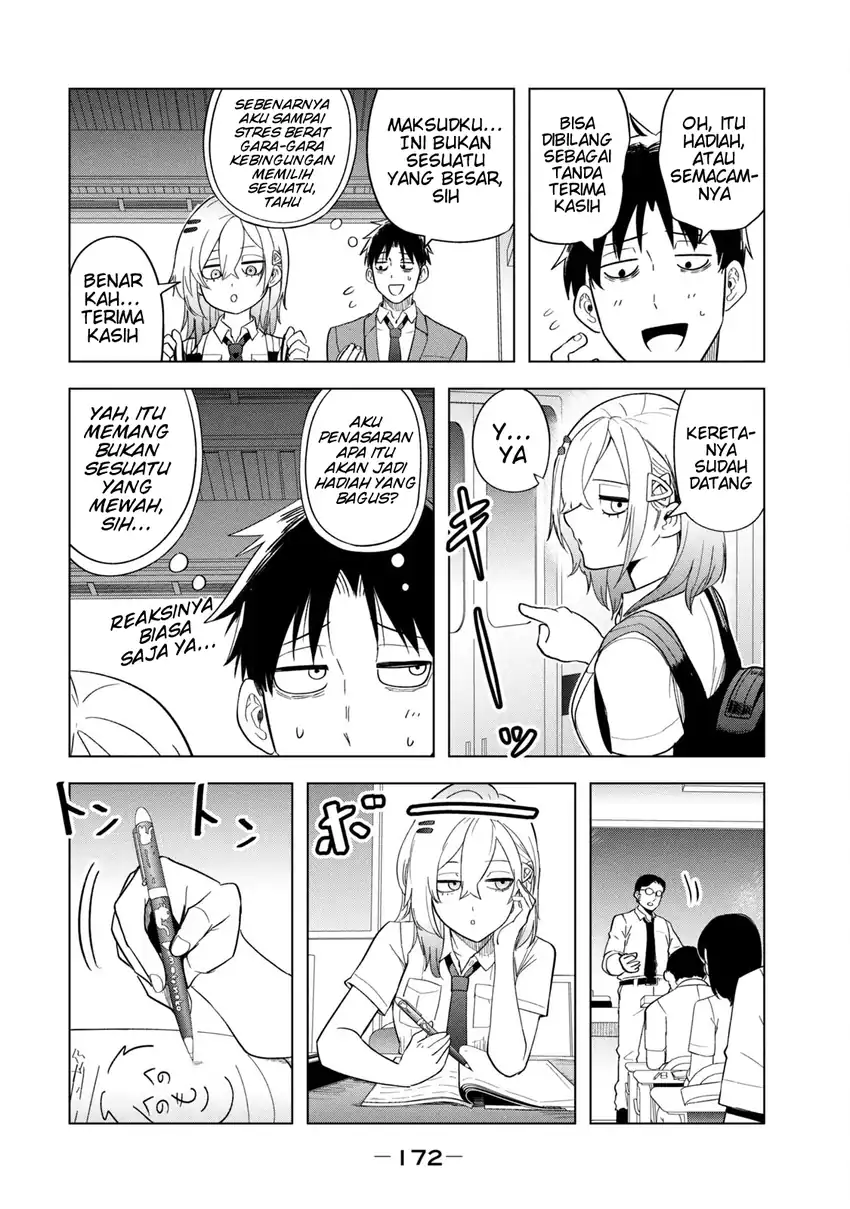 Manga Asa no Tsuukin Densha de, Yatara to Hanashikakete Kuru Joshikousei. Chapter 10.1 gambar 2