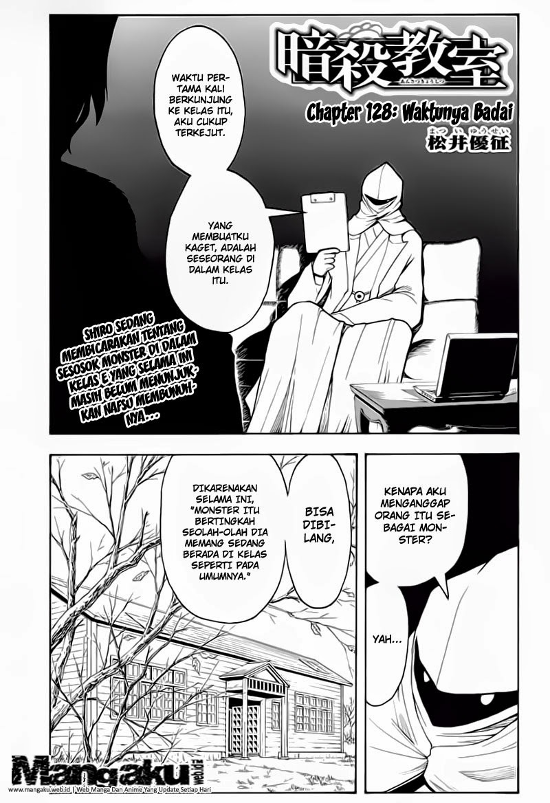 Manga Assassination Classroom Chapter 128 gambar 2