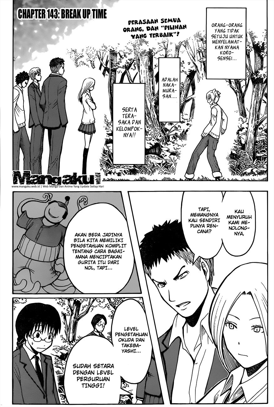 Manga Assassination Classroom Chapter 143 gambar 2