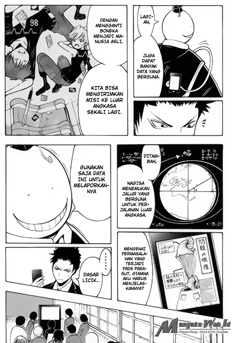 Manga Assassination Classroom Chapter 153 gambar 2