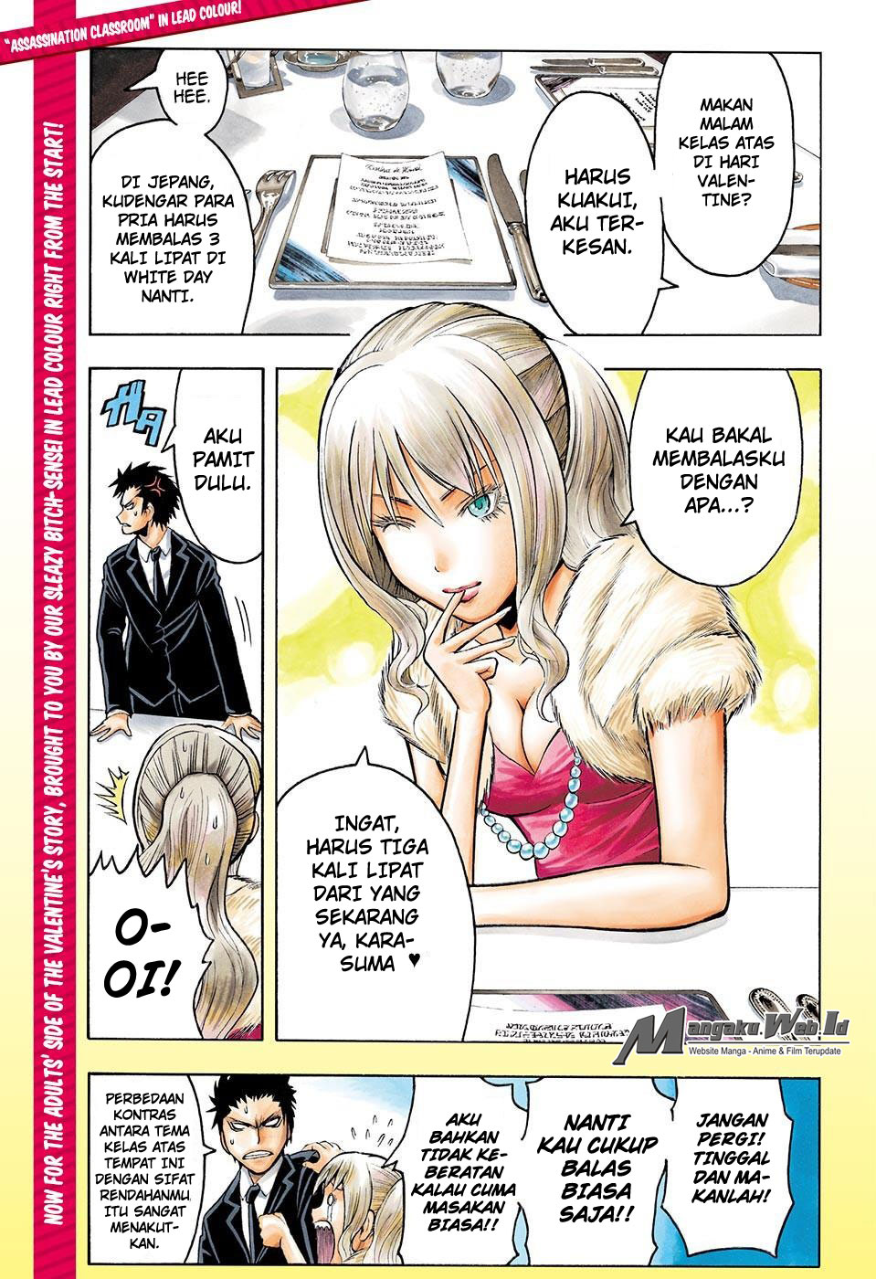 Manga Assassination Classroom Chapter 160 gambar 2