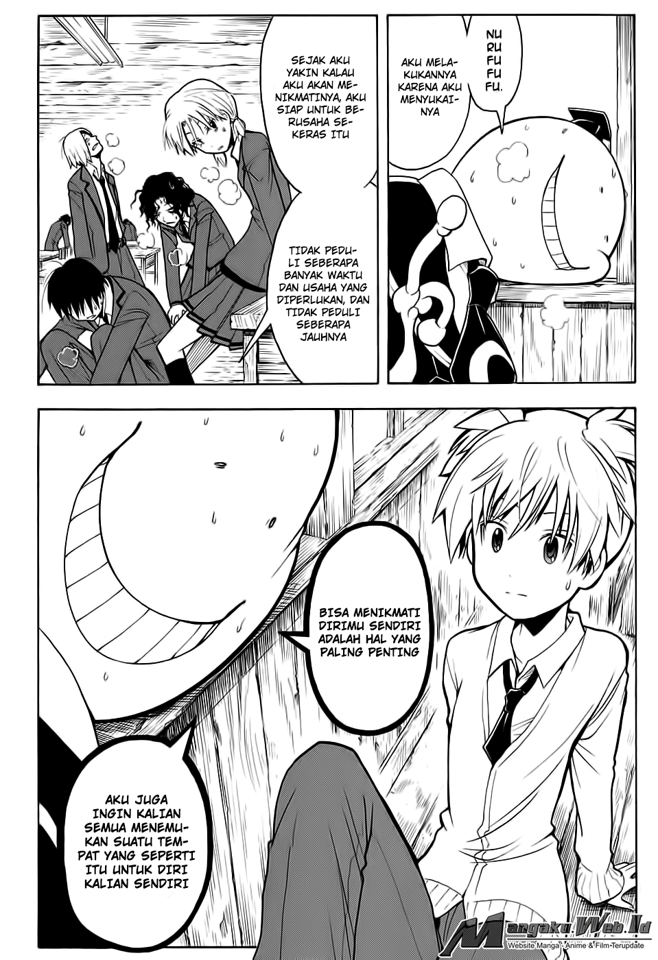 Manga Assassination Classroom Chapter 163 gambar 2