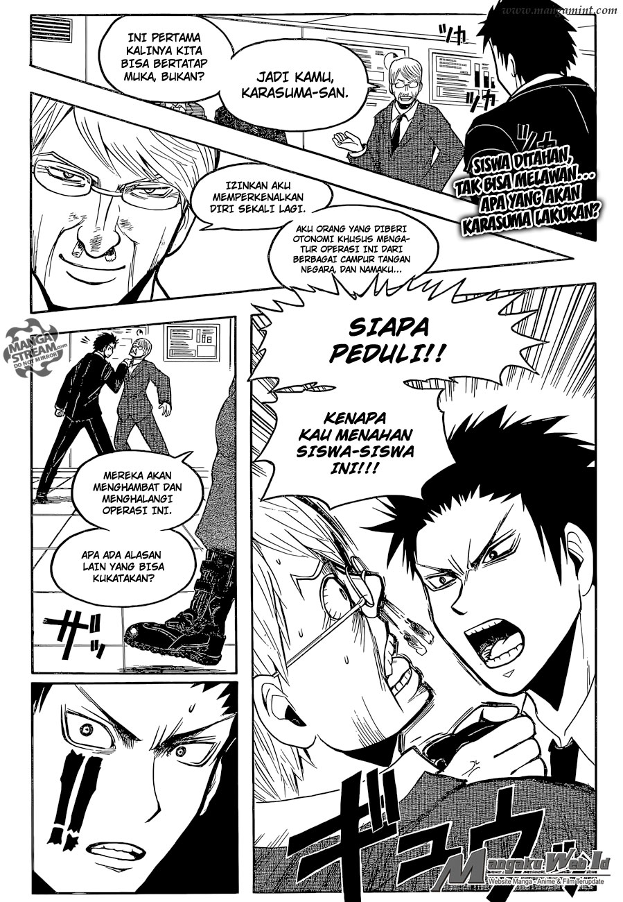Manga Assassination Classroom Chapter 166 gambar 2