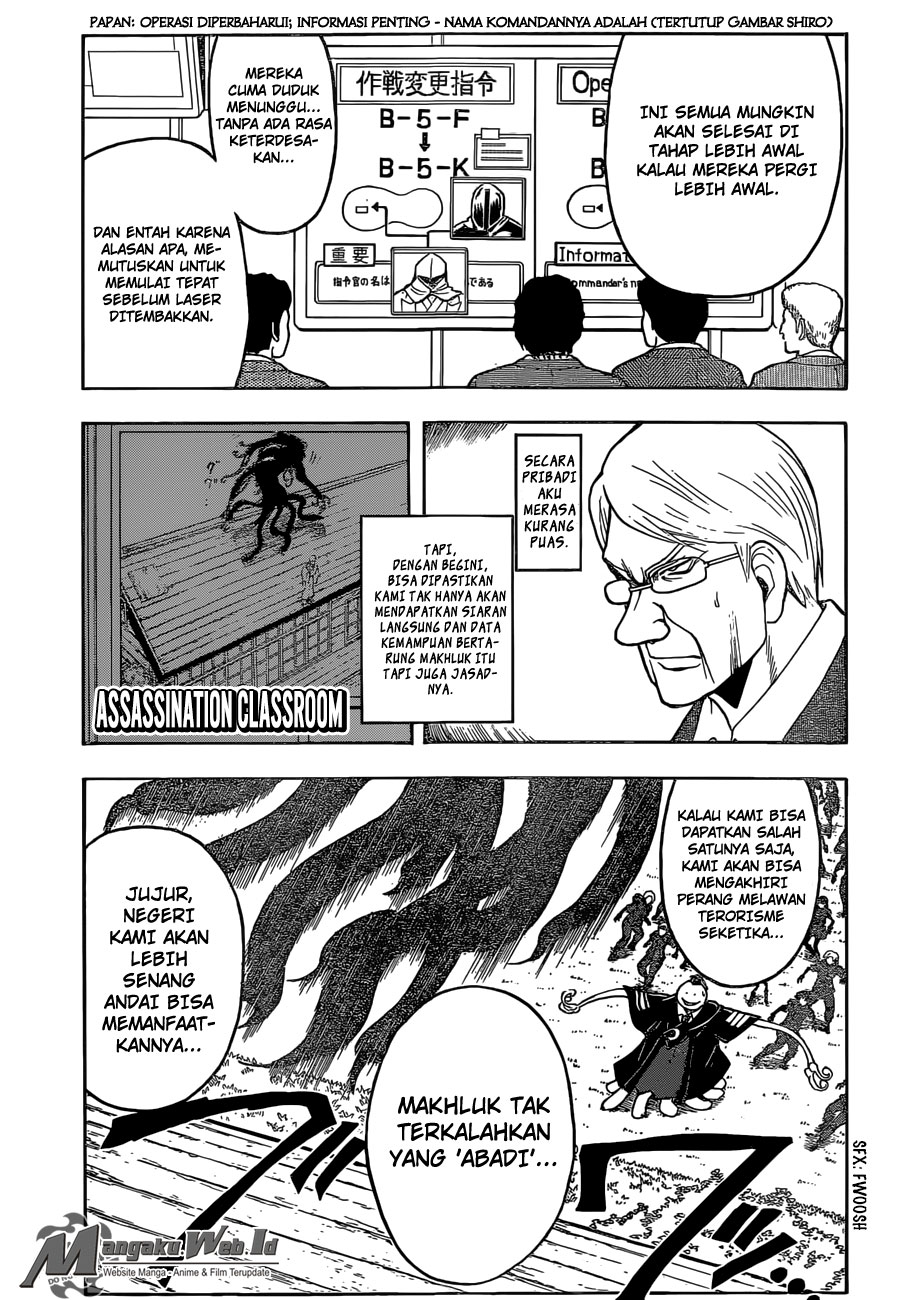 Manga Assassination Classroom Chapter 171 gambar 2