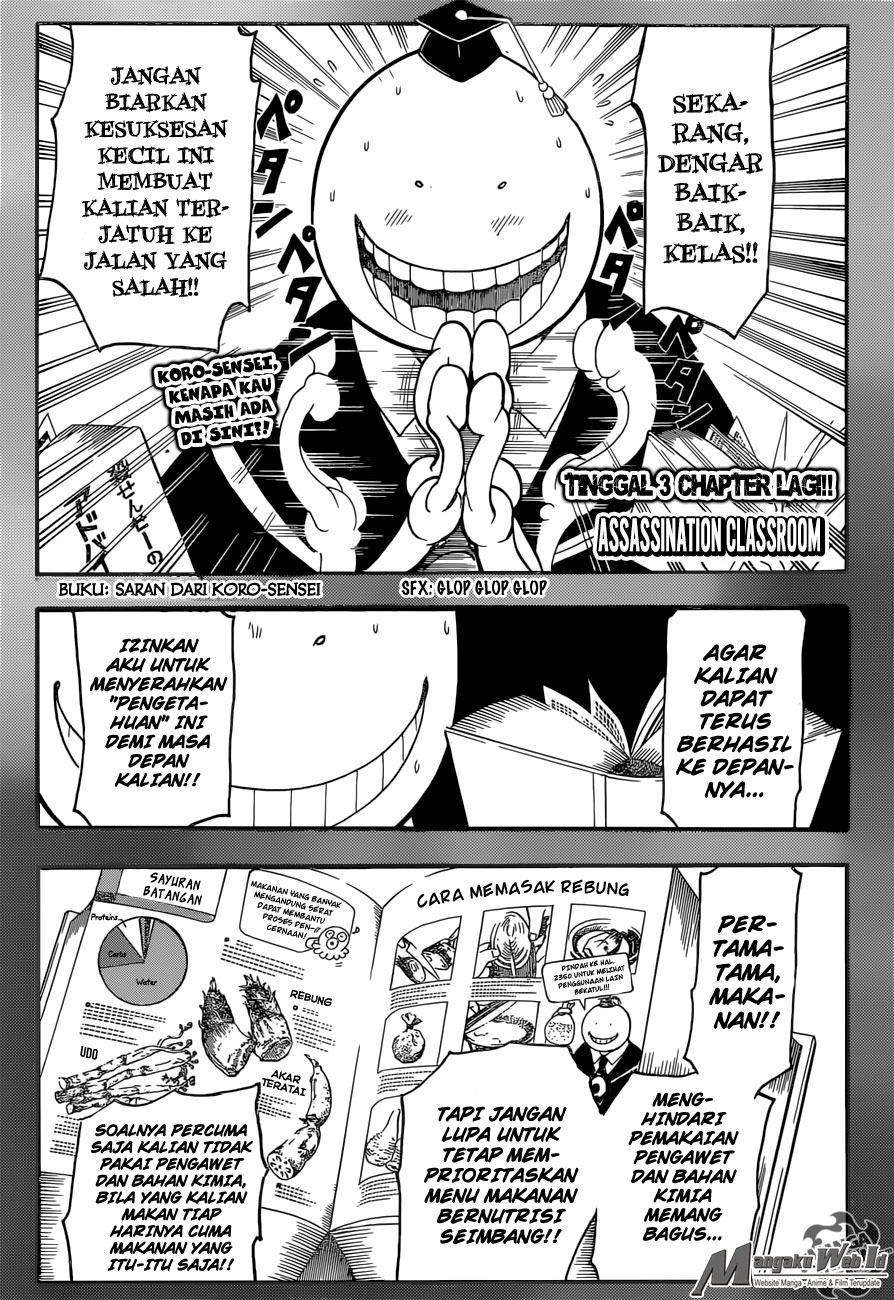Manga Assassination Classroom Chapter 178 gambar 2