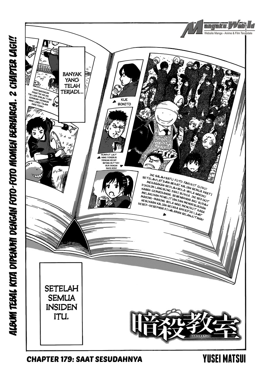 Manga Assassination Classroom Chapter 179 gambar 2