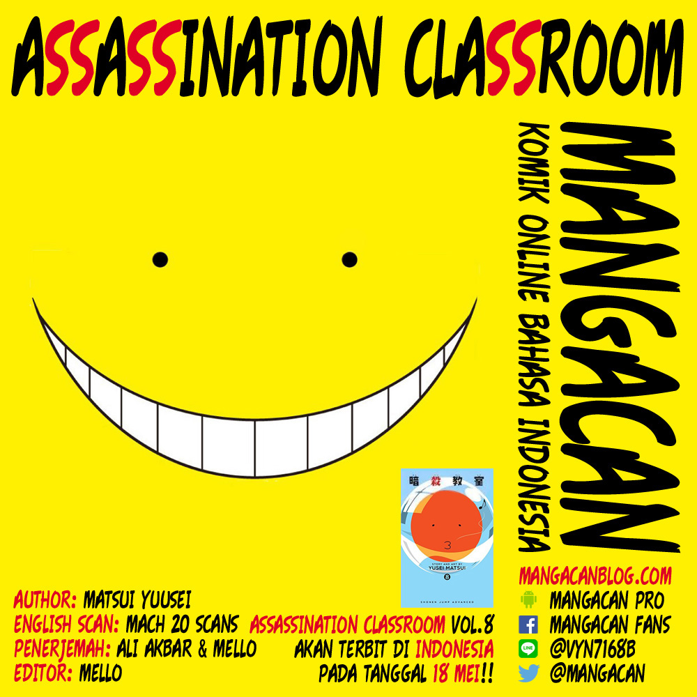Manga Assassination Classroom Chapter 184 gambar 2