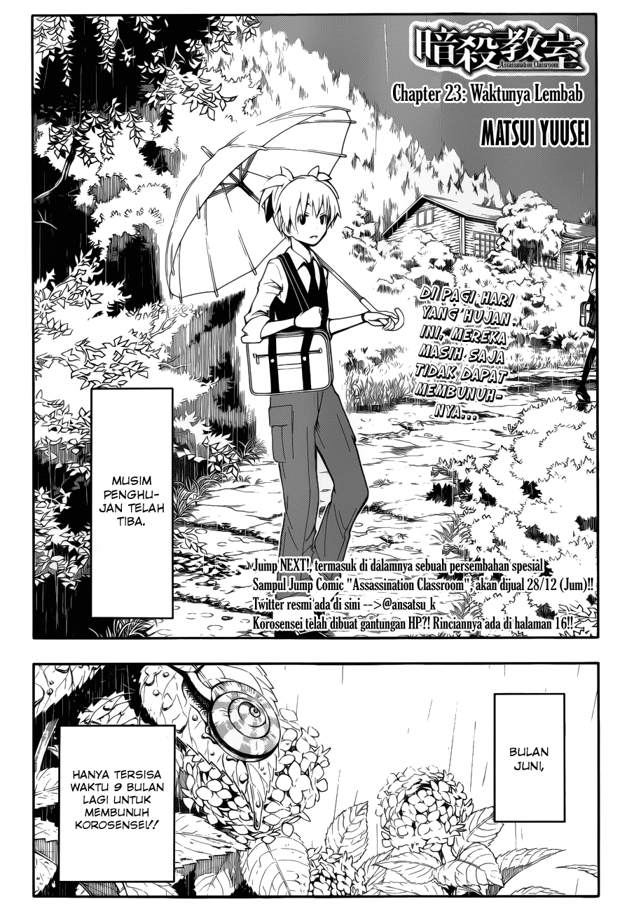 Manga Assassination Classroom Chapter 23 gambar 2